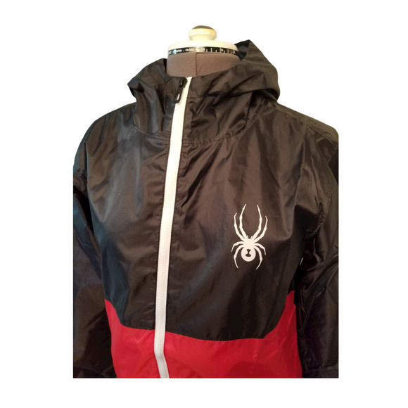 Spyder Optic Windbreaker Breathable Water resistance Men's‎ Jacket Size Medium - Picture 2 of 10